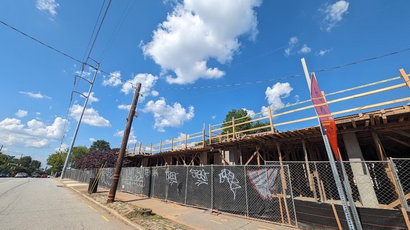 Another Old Fourth Ward development begins vertical climb
